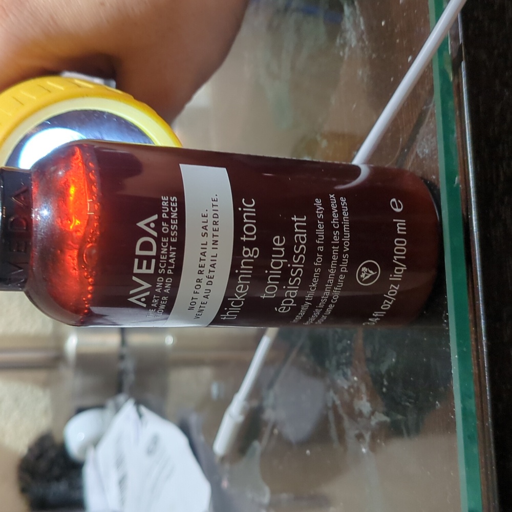 AVEDA Thickening Tonic with White and Brown Bottle - Picture 2 of 2